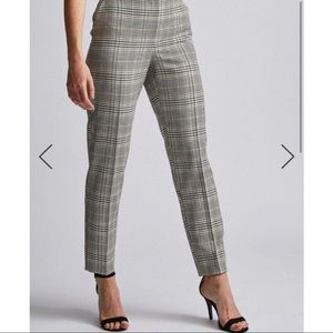 Dorothy Perkins Grid Plaid Pants Checkprint - NWT